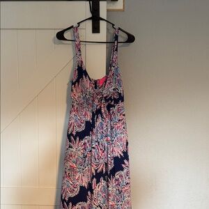 Lilly Pulitzer Vibrant Patterned Maxi Skirt